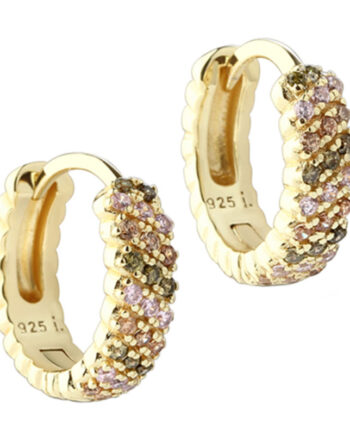 Blush Hoop 16 Mm   Golden