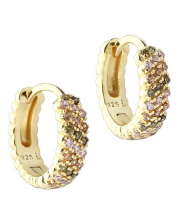 Blush Hoop 11 Mm   Golden