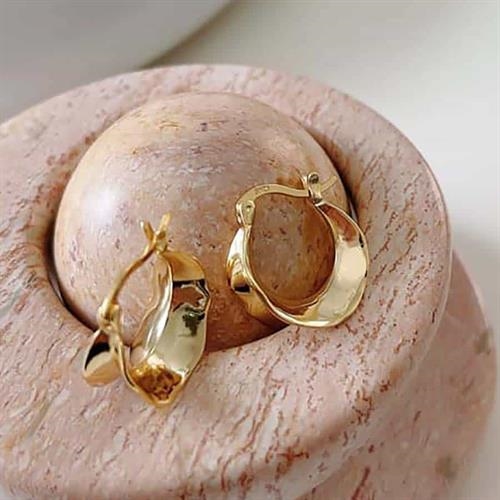 Boom Cat ørering Sterling 925 Stk