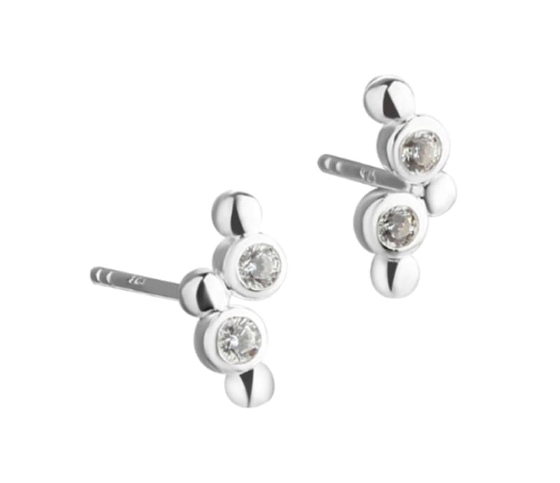 Candee Earstud   Silver