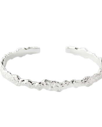 Cappa Bangle   Silver
