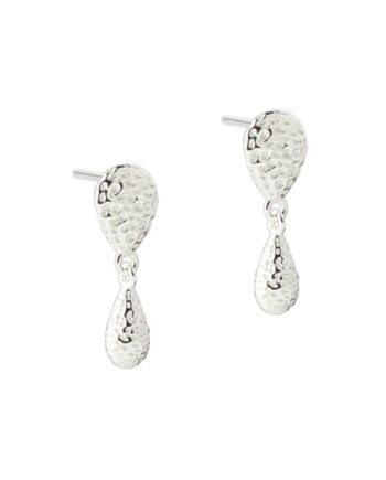 Cappa Earstud Small     Silver