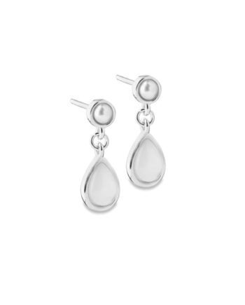 Celestia Pearl Drop    Silver