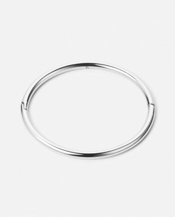 Classic Bangle Sølvfarvet 4mm