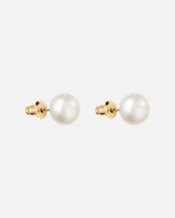 Classic Perlestuds øreringe 18k Guldbelagt