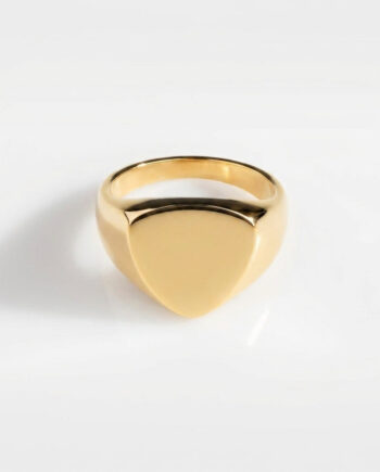 Classic Polygon Signet Ring  Guld  Str    Herre Northern Legacy