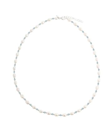 Coast Blue Necklace   Silver