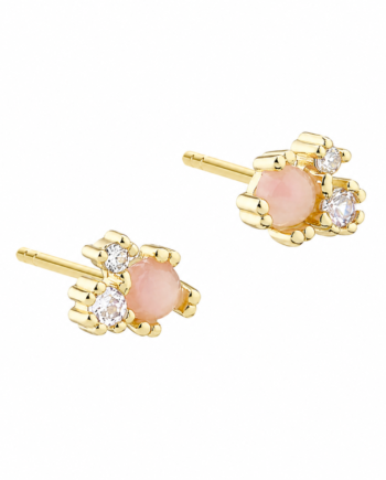 Costa  Rose Earstud   Golden