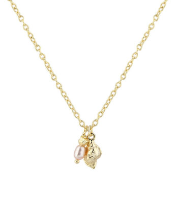 Costa Rose Necklace   Golden