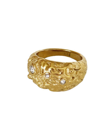 Crinkle Ring 57   Bay
