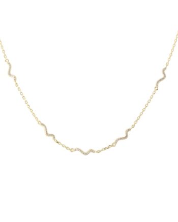 Curva Necklace   Golden