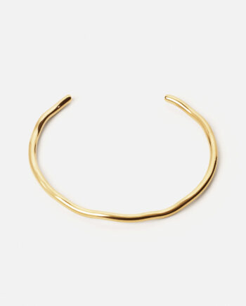 Curve Bangle 18k Guldbelagt 3mm