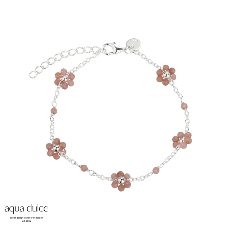 Daisy Rose Bracelet   Silver