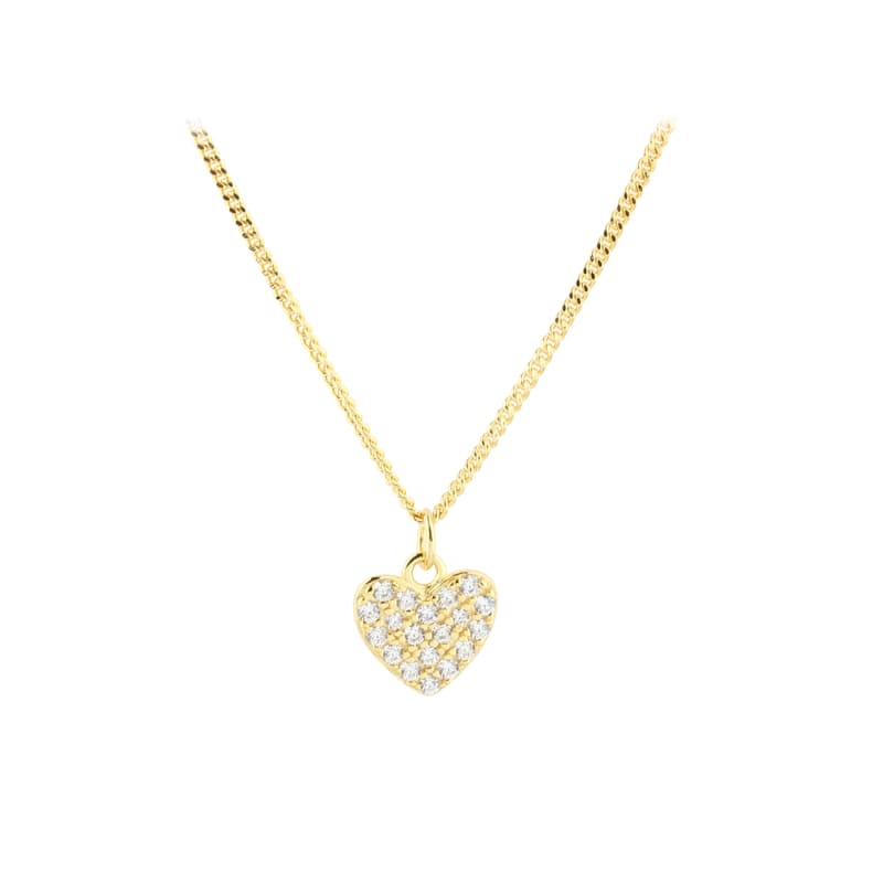 Darling Heart Necklace Golden