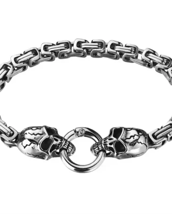 Ends Of Skull Stål Armbånd 21 Cm