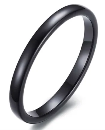 Forgyldt Tungstenring