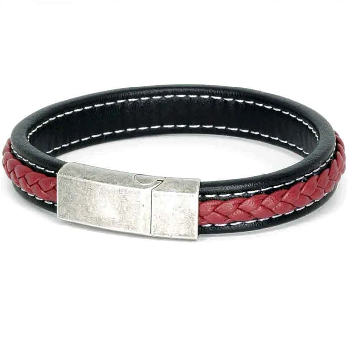 Fp Black Red Netri Armbånd