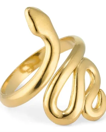 Golden Snake Fingerring 14k