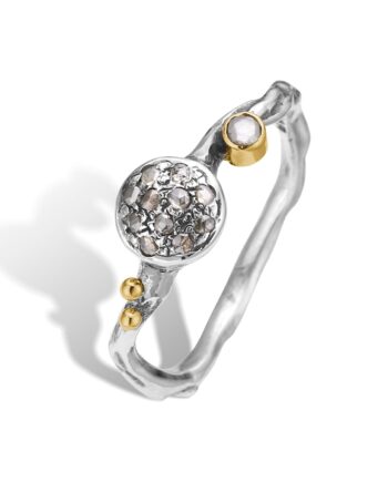Grace Single Rose Pavé Ring 60