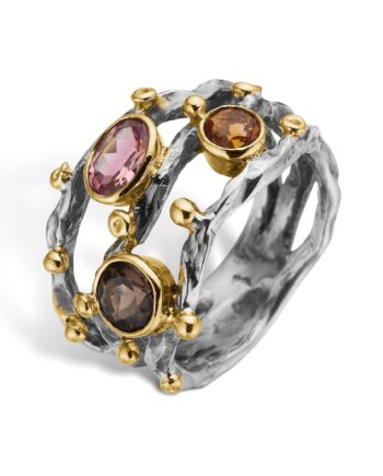Grace Triple Garden Mix Ring 52