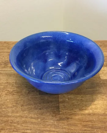 Håndlavet Keramik Skåle  12 Farver  Unika Keramik Skål ø17 Cm  Hurtig Levering  Farve Blå