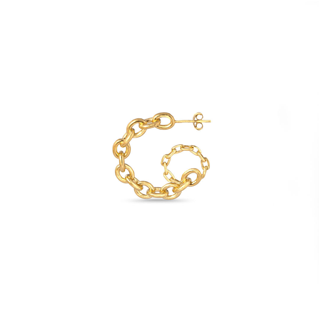 Hoop ørering Innercircle 18 Karat Forgyldt Sterling Limited