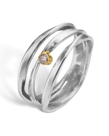 Lotus Trio Plain Ring 52