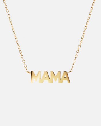 Mama Halskæde 18k Guldbelagt