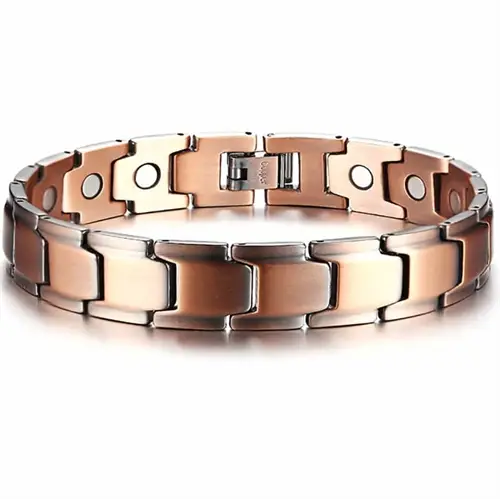 Messing Armbånd Med Magneter Brass