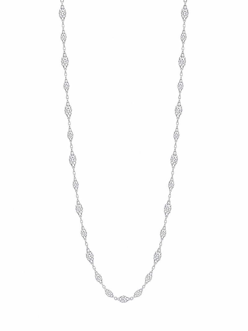 Mila Necklace   Silver