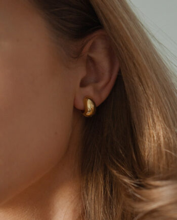 Mina Guld Hoops