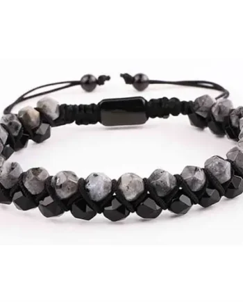 Netao Armbånd Mad Faceterede Natursten