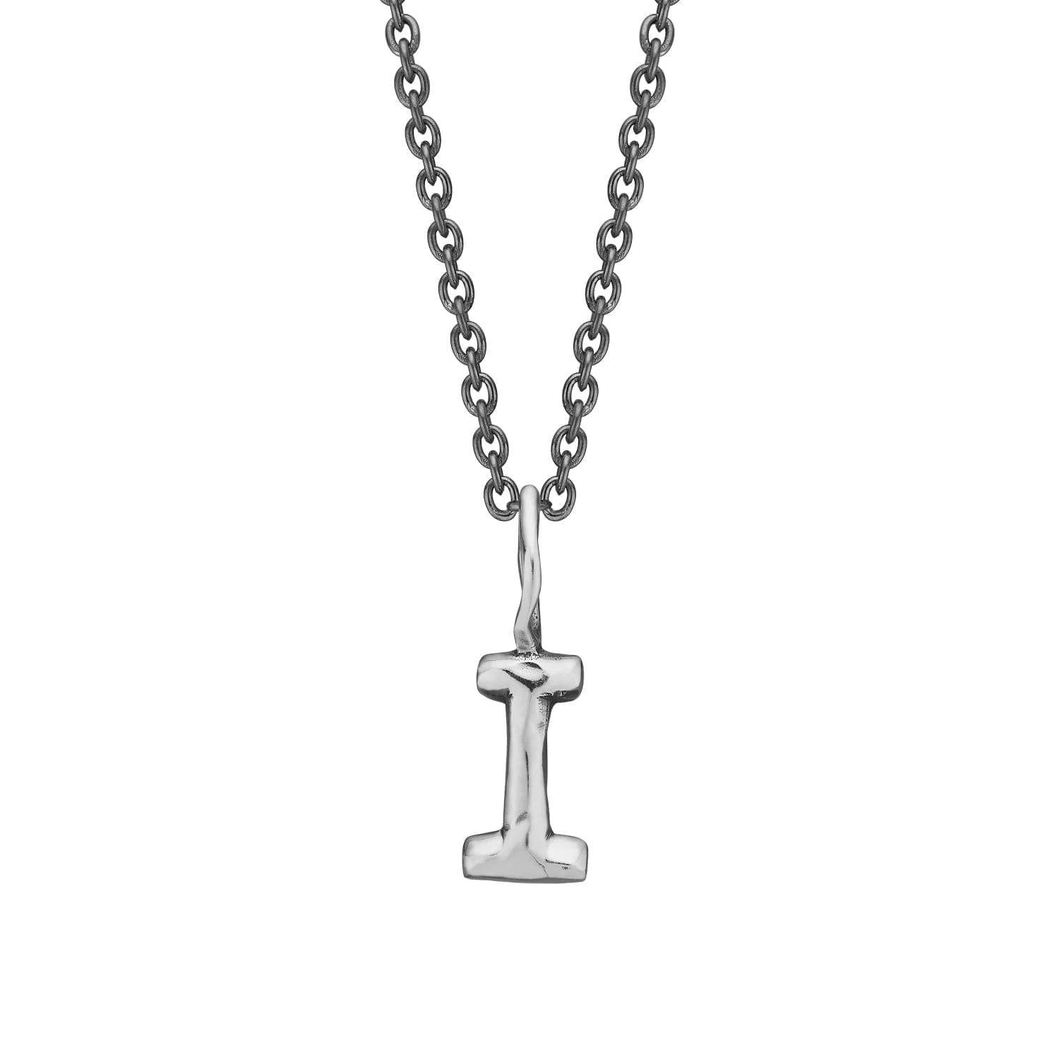 Nordic Silver Bogstav Vedhæng