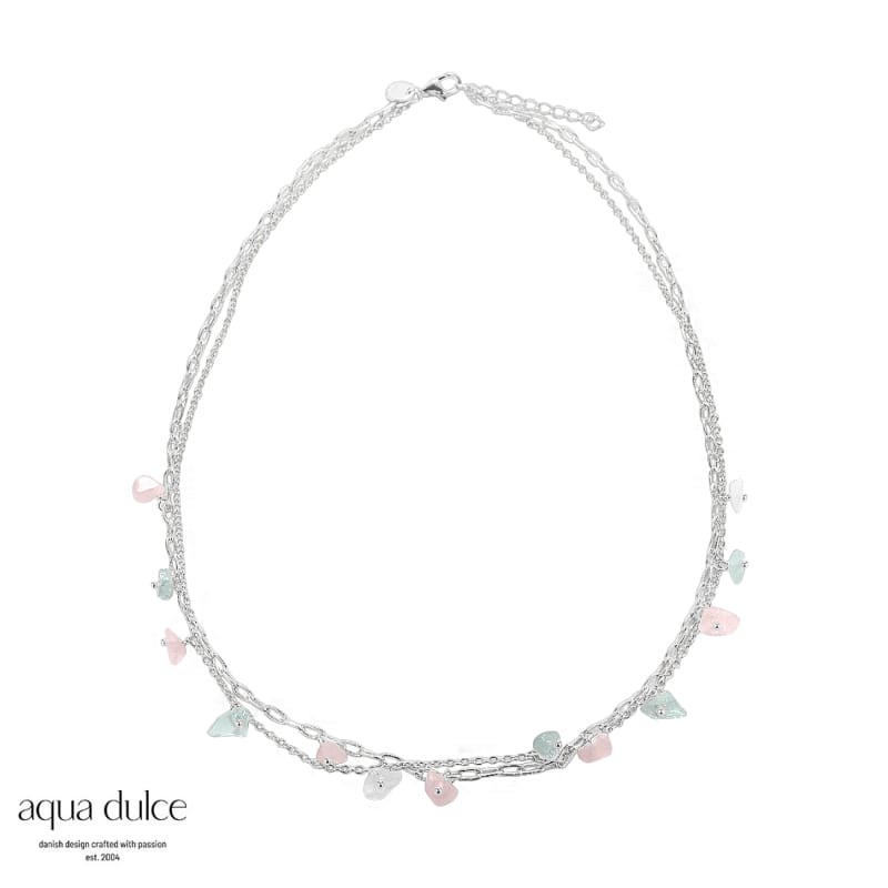 Nugget Necklace Silver
