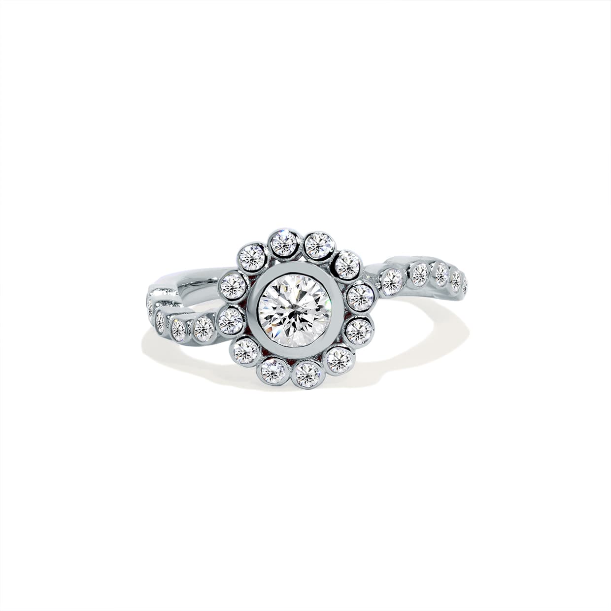 Oxford Sølv Ti Amo Ring