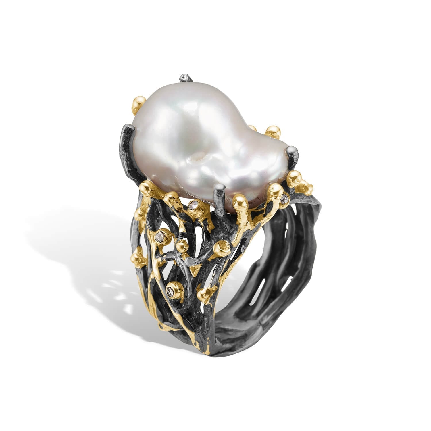 Ponte Barok Perle Ring 52