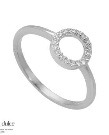 Puk Ring   Silver -52