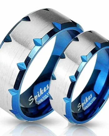 Blue  Ring   Rustfrit Stål