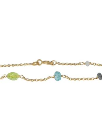 Rabinovich Guldarmbånd Peridot  Safir  Apetite Horizon