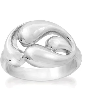 Rabinovich Sølv Ring Curvy Class Størrelse 51