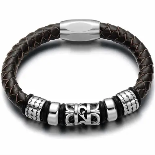 Real Læderarmbånd