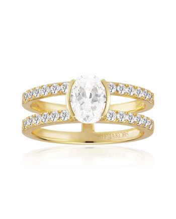 Ring Ellisse Carezza Piccolo