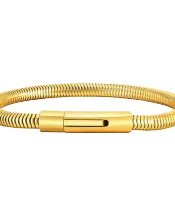 Snake Golden Armbånd   ædelstål 20   Cm