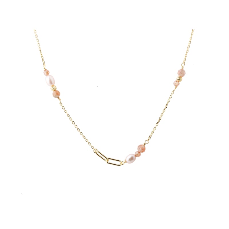 Sunella Link Necklace Golden