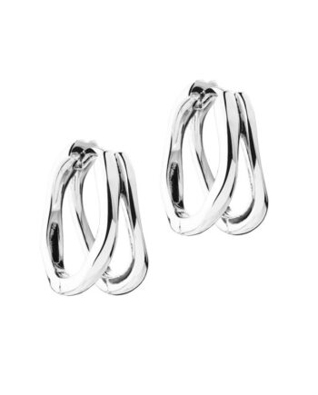 Sunella Simple Hoop 16 Mm   Silver