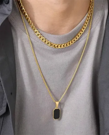 Trill Halssmykke Sæt   Stk  Golden
