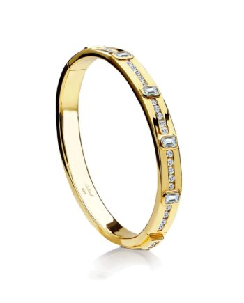 Bangle   Forgyldt Sterlingsølv