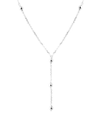 Lunella Ball  -necklace   Silver