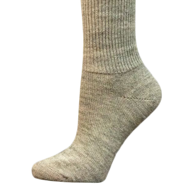 Alpaca Strømper Lysegrå Str  34-48  Bløde Og Lune 70  Baby Alpaka Og 30  Nylon  Størrelse 18-21