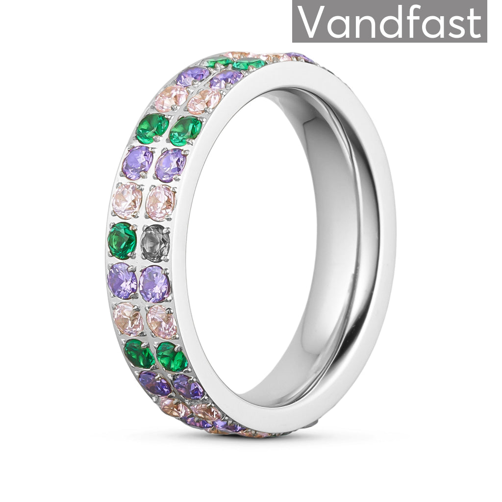 Annebrauner Alliance Green Pink Mix Ring 48